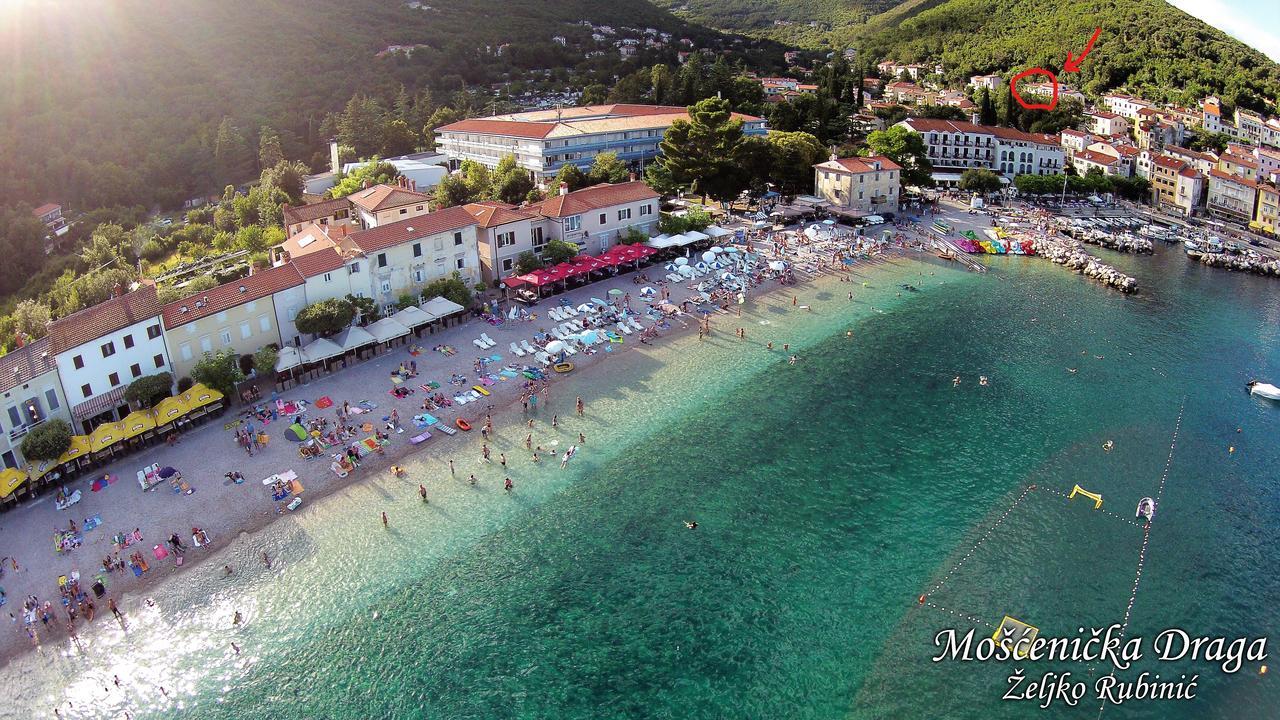 Apartments Edi - Captain'S House Moscenicka Draga Bagian luar foto