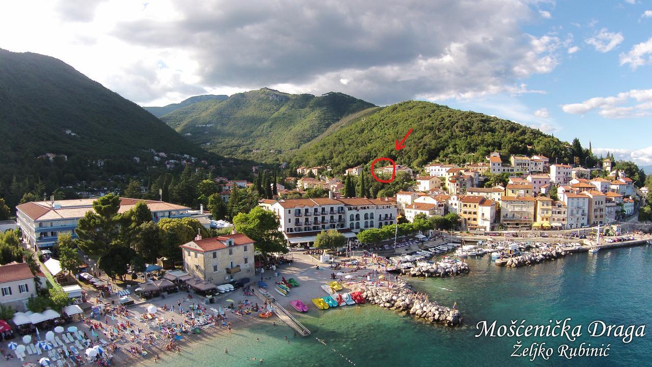 Apartments Edi - Captain'S House Moscenicka Draga Bagian luar foto